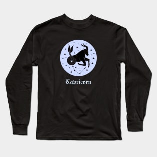 Zodiac Sign Capricorn Long Sleeve T-Shirt